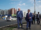 Анатолий Локоть проверил качество новой дороги по улице Мясниковой в Новосибирске